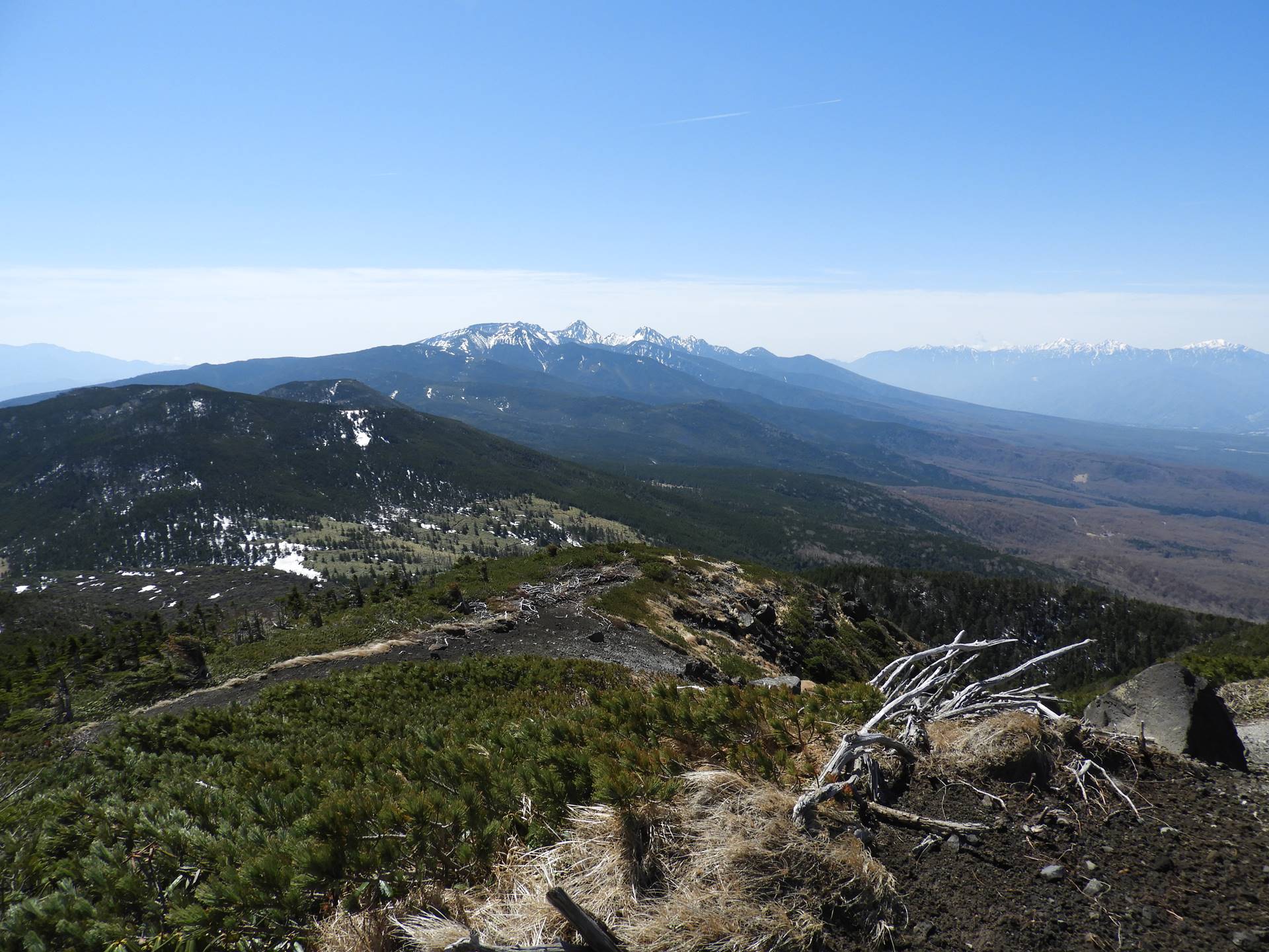 北横岳から南八ヶ岳