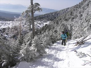 雪山登山 北横岳